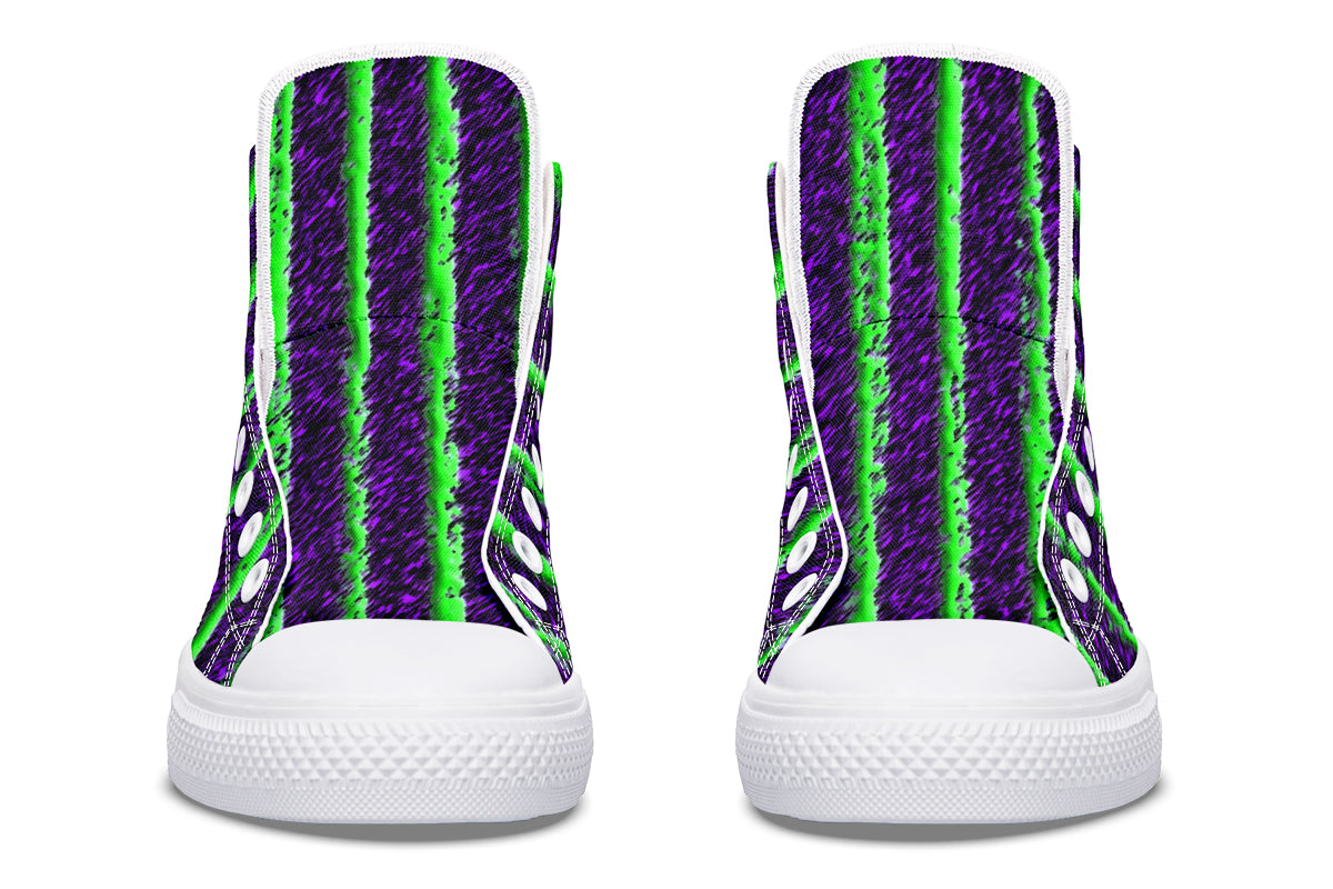 ANTIBrand Filed Under Dead Print High Top Shoes