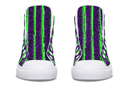 ANTIBrand Filed Under Dead Print High Top Shoes