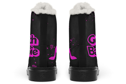 ANTIBrand Goth Barbie Fleece Lined Boots