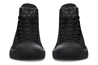 Alternative kitten high tops black sole