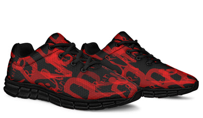ANTIBrand Run Active Trainers - Creepy Motivational Print
