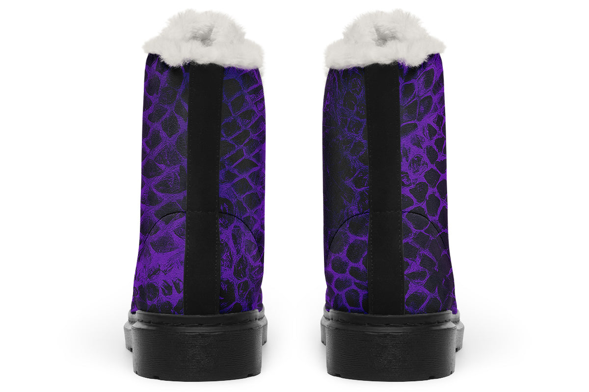 ANTIBrand Shedding Skin Demon Skin Fleece Lined Boots
