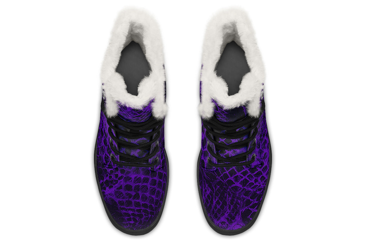 ANTIBrand Shedding Skin Demon Skin Fleece Lined Boots