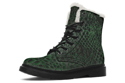 ANTIBrand Shedding Skin Dragon Skin Fleece Lined Boots