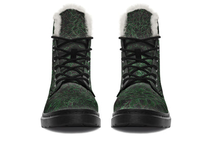 ANTIBrand Shedding Skin Dragon Skin Fleece Lined Boots