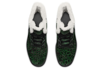 ANTIBrand Shedding Skin Dragon Skin Fleece Lined Boots