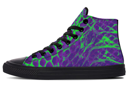 ANTIBrand Misfits Rack - Shedding Skin Monster Skin Hightops - UK 3