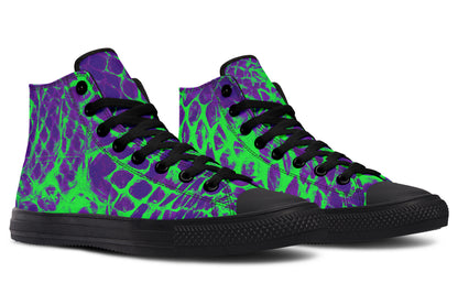 ANTIBrand Misfits Rack - Shedding Skin Monster Skin Hightops - UK 3
