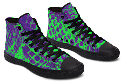 ANTIBrand Misfits Rack - Shedding Skin Monster Skin Hightops - UK 3