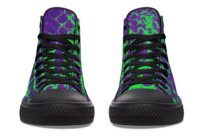 ANTIBrand Misfits Rack - Shedding Skin Monster Skin Hightops - UK 3