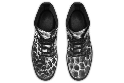 ANTIBrand Shedding Skin Snakeskin Effect Boots