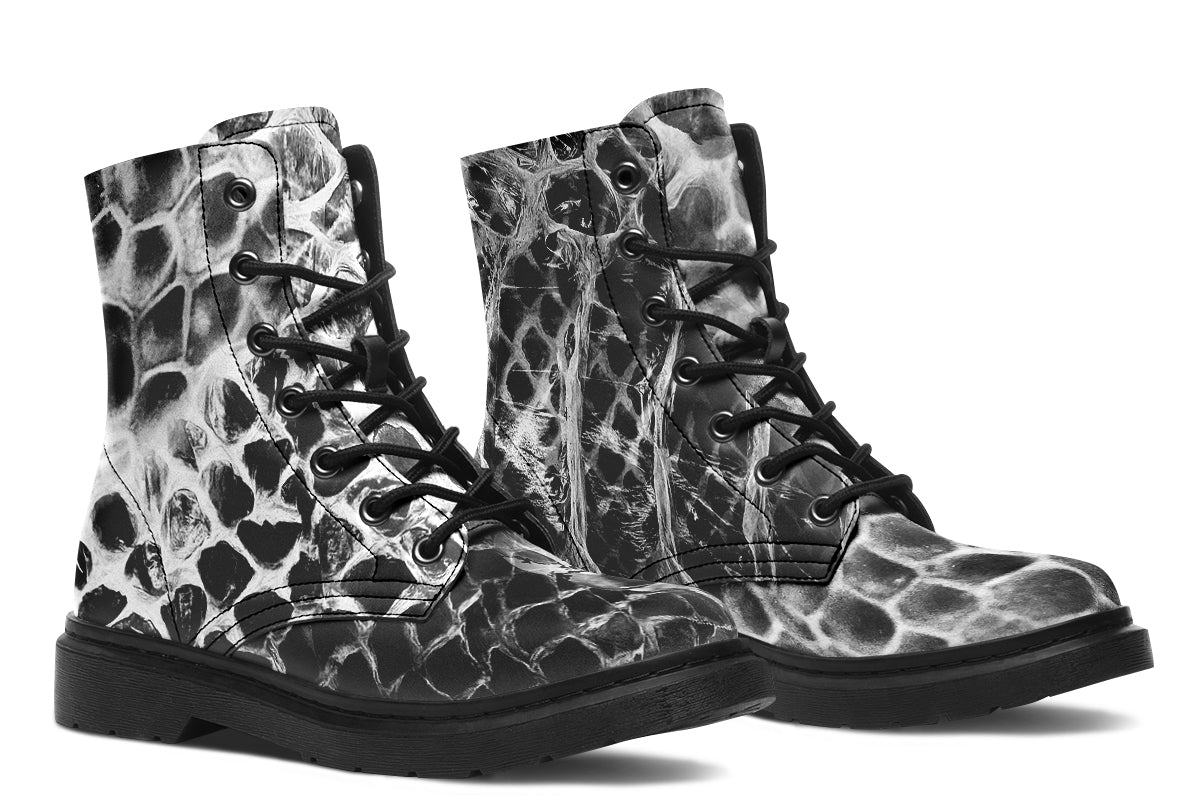 ANTIbrand Shedding Skin gothic footwear pair