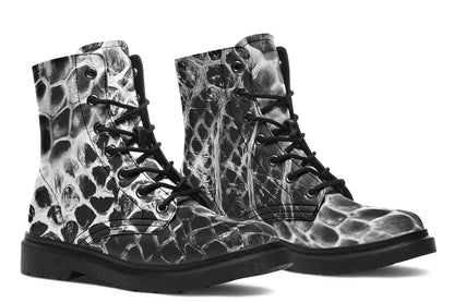 ANTIbrand Shedding Skin gothic footwear pair