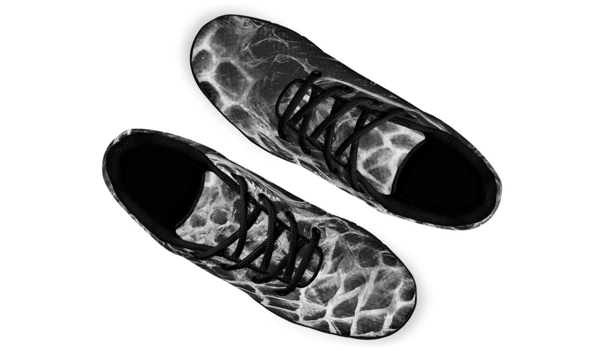 ANTIBrand Snakeskin Effect Active Trainers - Gothic Lightweight Sports Sneakers