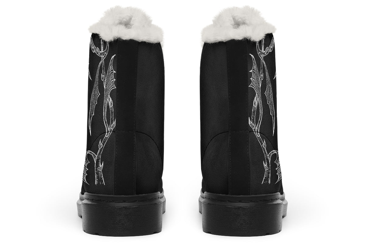 ANTIBrand Soul Flower Fleece Lined Boots