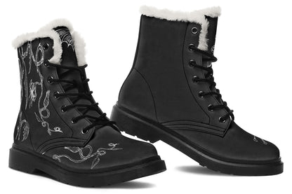 ANTIBrand Soul Flower Fleece Lined Boots