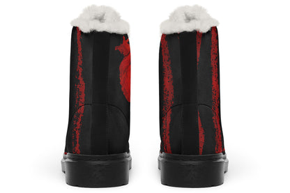 ANTIBrand Uncaged Heart Fleece Lined Boots