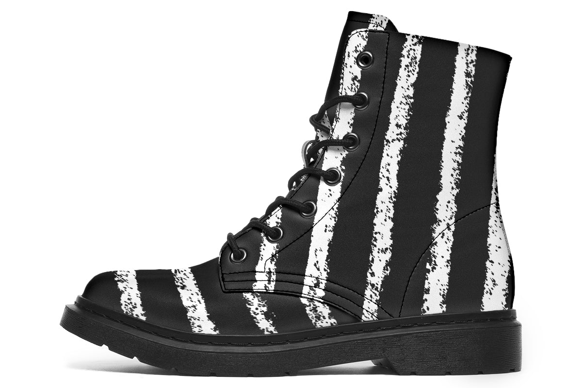 ANTIBrand White Stripes Done Right Boots
