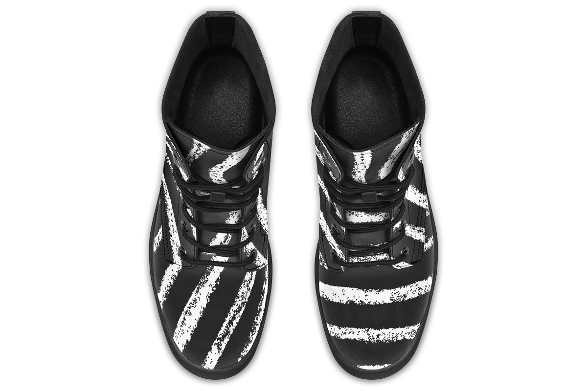 ANTIBrand White Stripes Done Right Boots