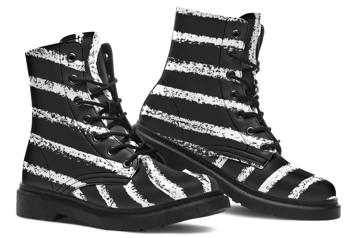 ANTIBrand White Stripes Done Right Boots