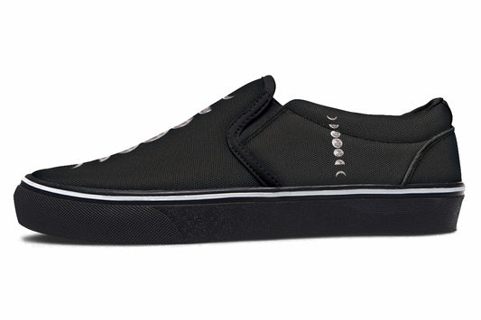 ANTIBrand Gothic Attitude Moon Phases Slip-On Shoes