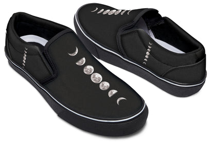 ANTIBrand Gothic Attitude Moon Phases Slip-On Shoes