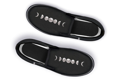 ANTIBrand Gothic Attitude Moon Phases Slip-On Shoes