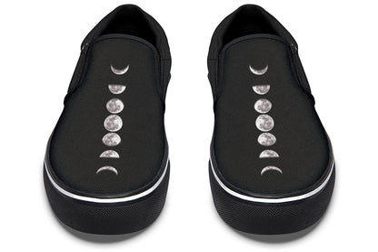 ANTIBrand Gothic Attitude Moon Phases Slip-On Shoes