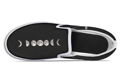 ANTIBrand Gothic Attitude Moon Phases Slip-On Shoes