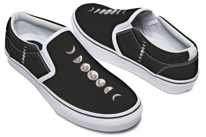 ANTIBrand Gothic Attitude Moon Phases Slip-On Shoes