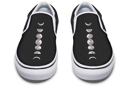 ANTIBrand Gothic Attitude Moon Phases Slip-On Shoes