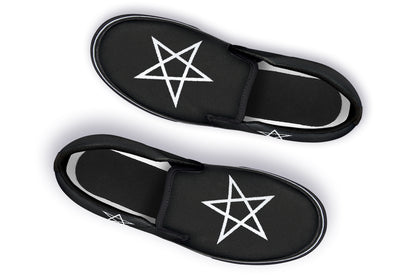 ANTIBrand Gothic Attitude Pentagram Protection Slip-On Shoes