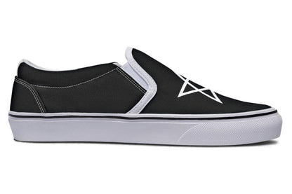 ANTIBrand Gothic Attitude Pentagram Protection Slip-On Shoes
