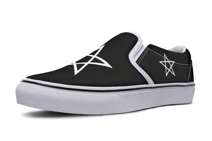 ANTIBrand Gothic Attitude Pentagram Protection Slip-On Shoes