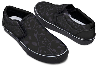 ANTIBrand Gothic Attitude The Tumbling Skulls of Darkness Slip-On Shoes
