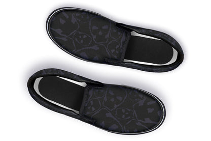 ANTIBrand Gothic Attitude The Tumbling Skulls of Darkness Slip-On Shoes