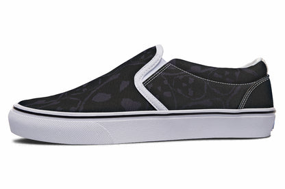 ANTIBrand Gothic Attitude The Tumbling Skulls of Darkness Slip-On Shoes