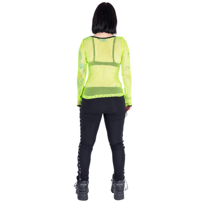 Poizen Industries Future Top - Green - Kate's Clothing