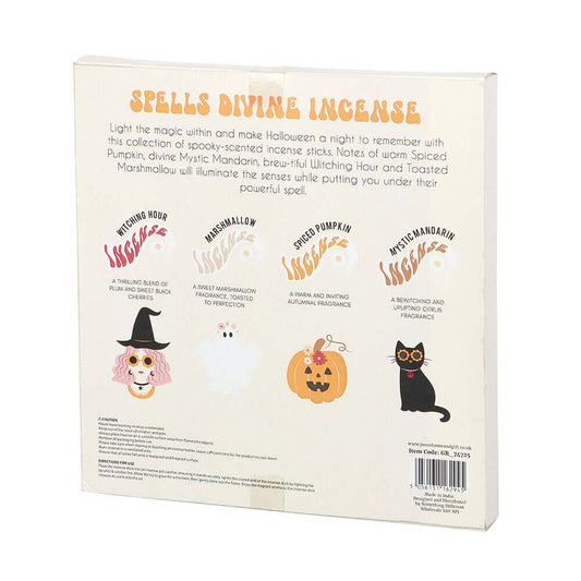 Gothic Gifts Spells Divine Halloween Incense Stick Gift Set