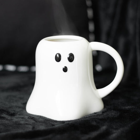 Gothic Gifts Ghost Shaped Mug - Kate's Clothing