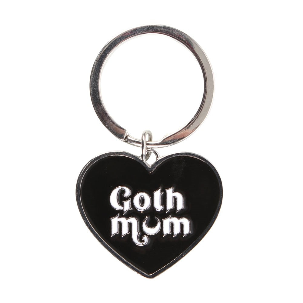 Gothic Gifts Goth Mum Keyring - Kate's Clothing