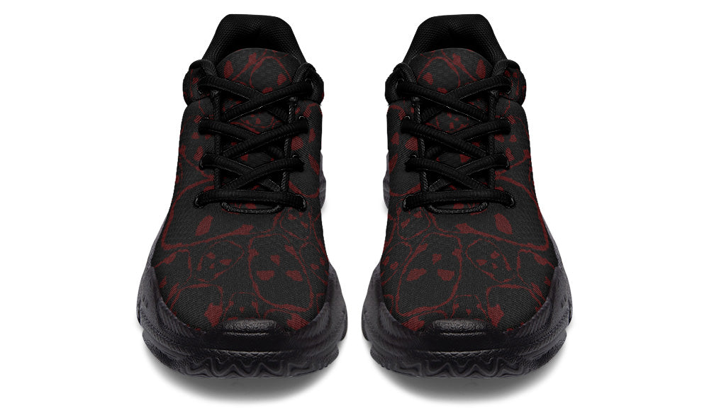 ANTIBrand The Tumbling Blood Skulls Chunky Trainers