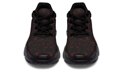 ANTIBrand The Tumbling Blood Skulls Chunky Trainers