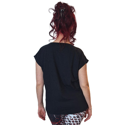 Call Me a Witch Women's Extended Shoulder T-Shirt Plus Sizes