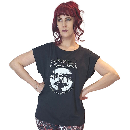 Swamp Witch Women's Extended Shoulder T-Shirt XS-5XL