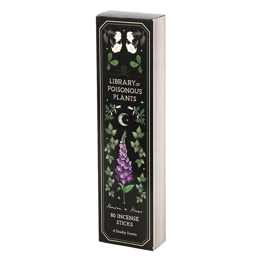 Gothic Gifts Four Packs of Incense Sticks with Poisonous Plants