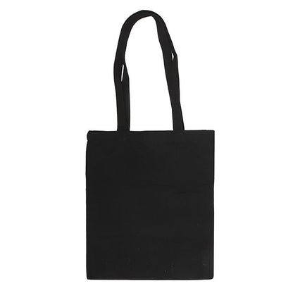 Gothic Gifts Witchy Polycotton Tote Bag with the statement "Girls Will Be Girls"