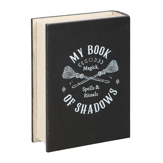 Gothic Gifts Book-shaped storage box  "My Book of Shadows"
