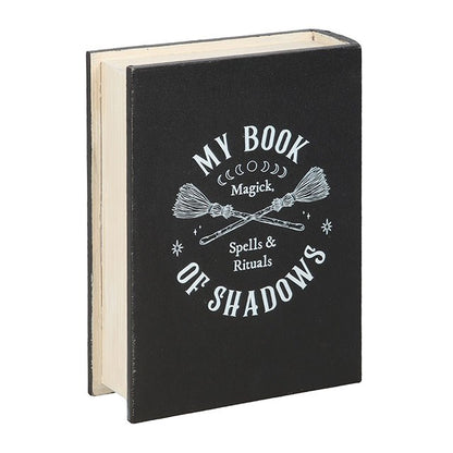 Gothic Gifts Book-shaped storage box  "My Book of Shadows"