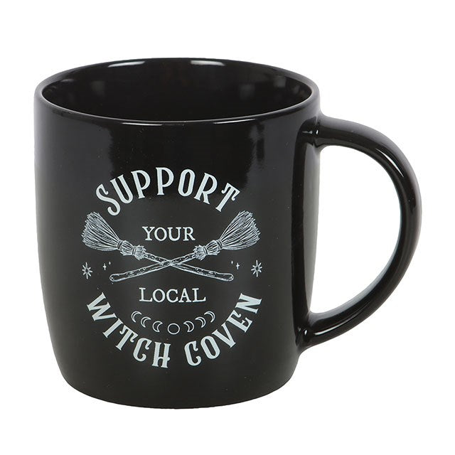Gothic Gifts "Support Your Local Witch Coven" Cup